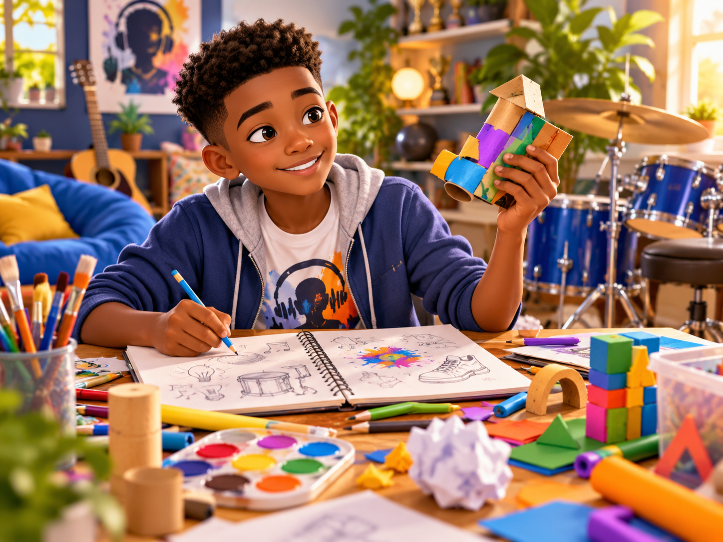 Markell exploring creativity through music